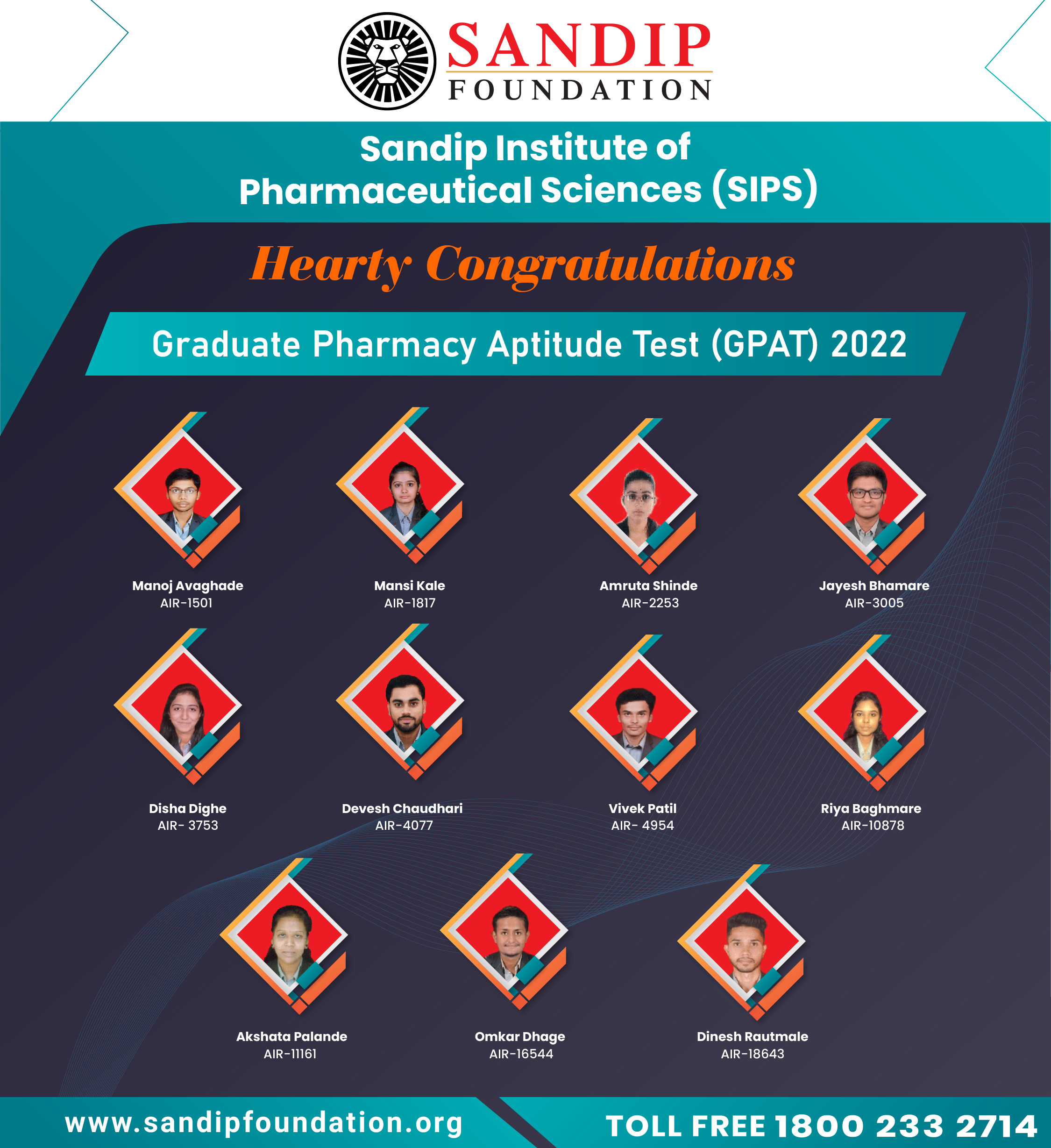 GPAT Result 2022